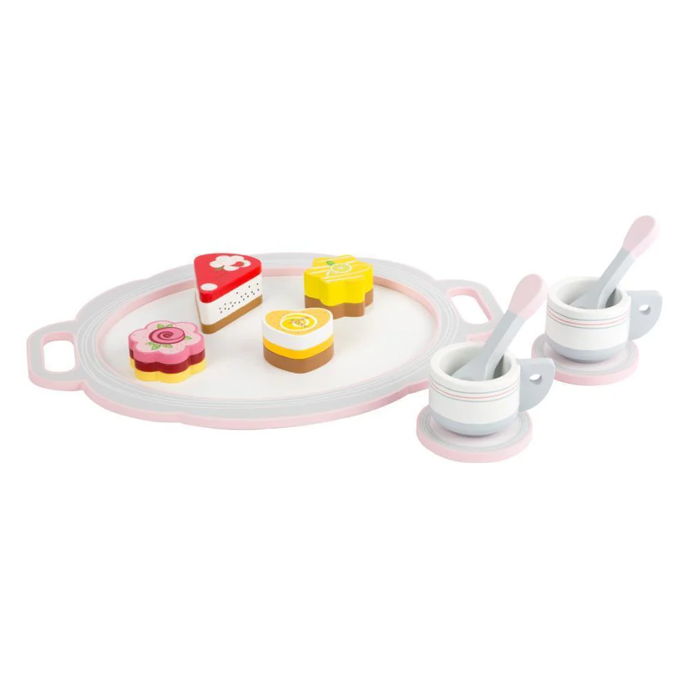 Conjunto de Chá e Bolo Small Foot em Madeira 11 Peças - Image 2