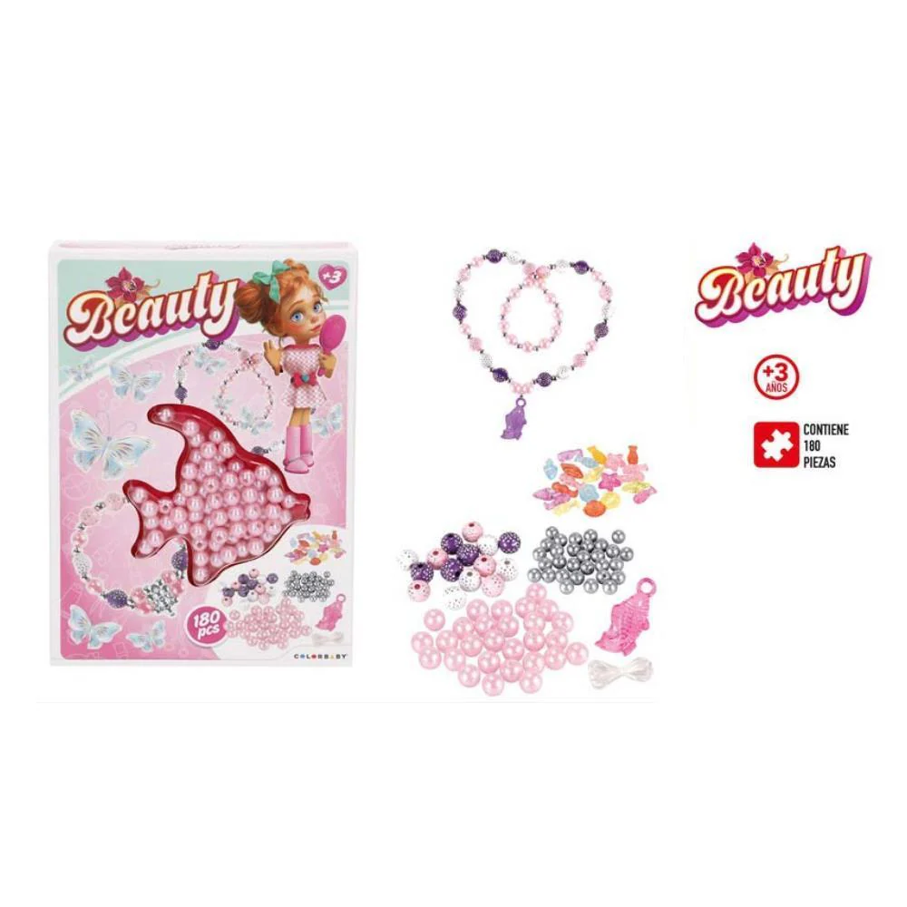 Conjunto de Colares My Beauty com Contas e Pérolas 180 Peças - Image 2