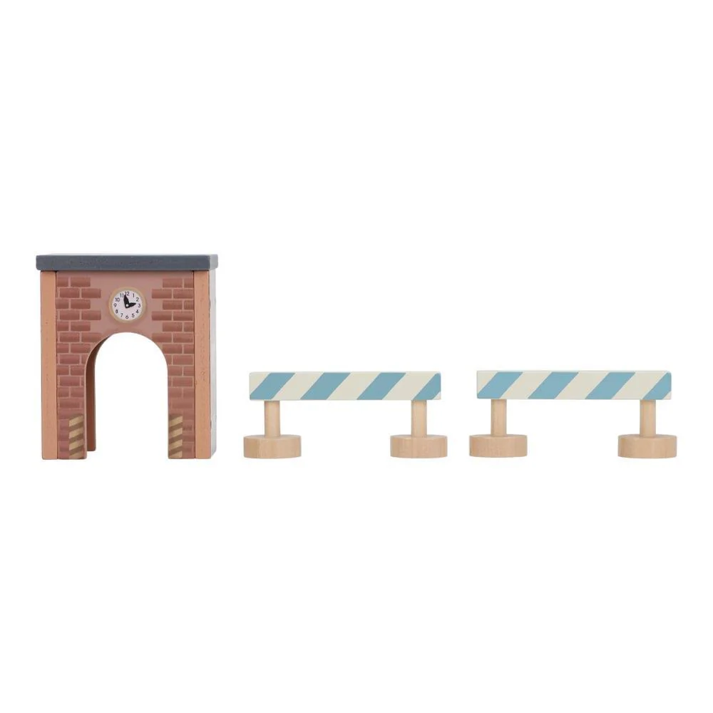 Conjunto de Construção com Grua em Madeira Little Dutch - Image 11