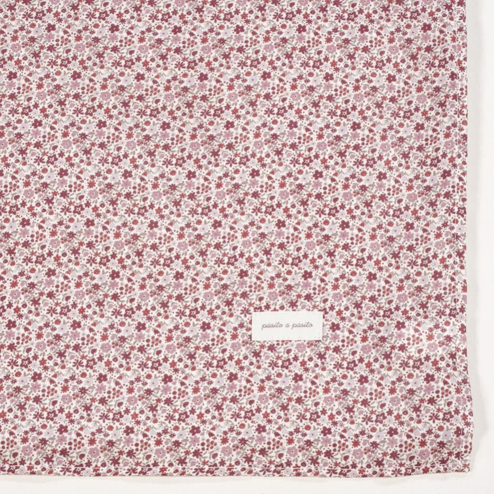 Conjunto de Lençóis para Alcofa Pasito a Pasito Cherry Flowers - Image 5