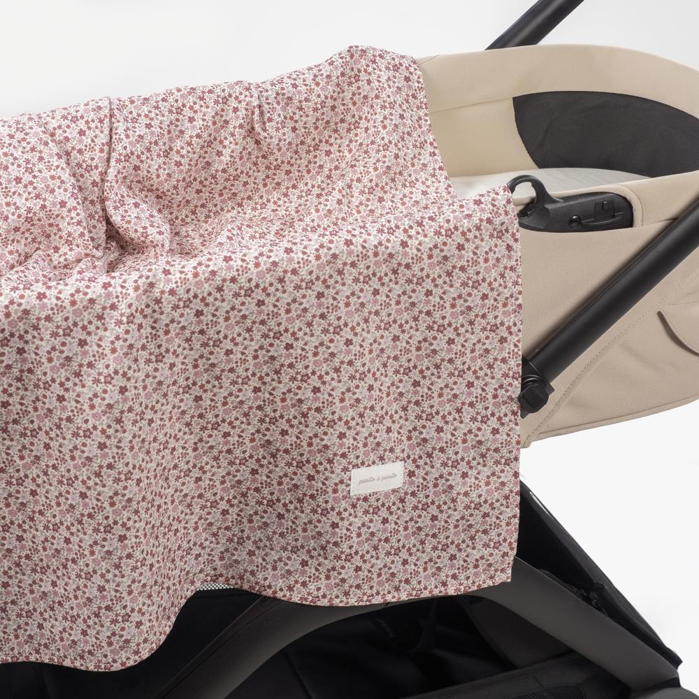 Conjunto de Lençóis para Alcofa Pasito a Pasito Cherry Flowers - Image 8