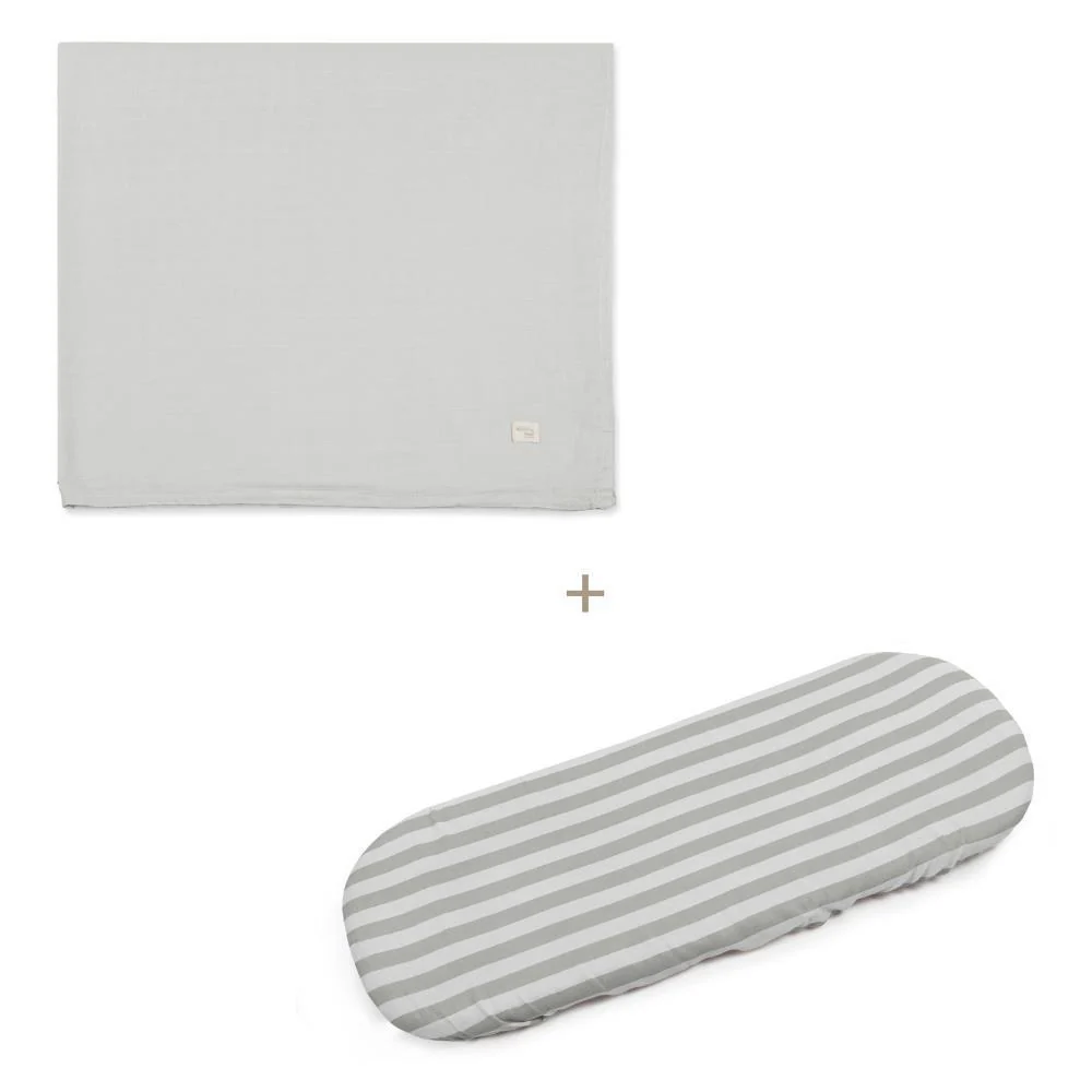 Conjunto de Lençóis para Alcofa Walking Mum Sintra Verde