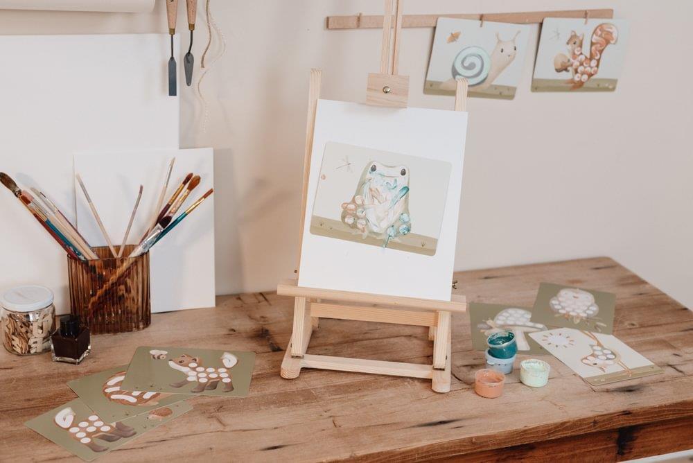 Conjunto de Pintar com os Dedos Little Dutch Forest Friends - Image 5