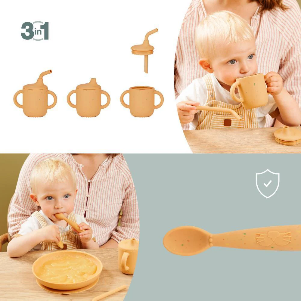 Conjunto de Refeição em Silicone Babymoov Little Arty - Image 4