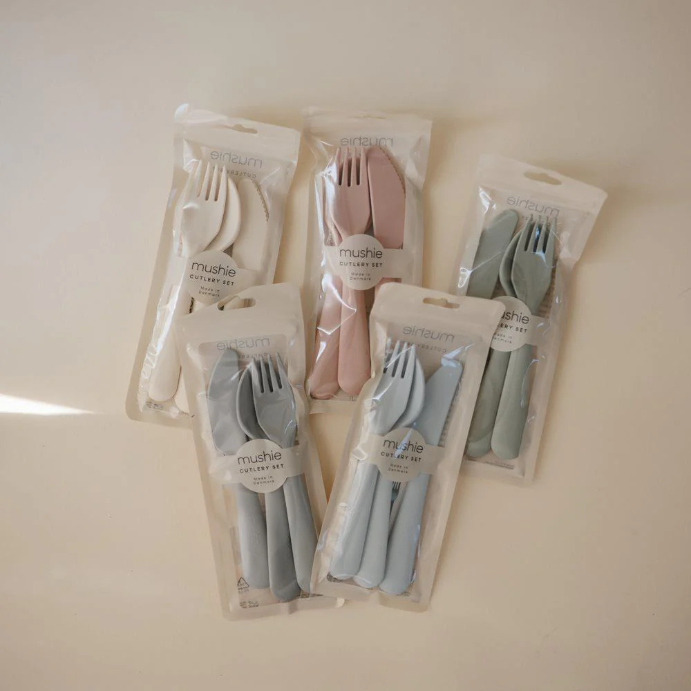 Conjunto de Talheres Colher Garfo e Faca Blush - Image 4