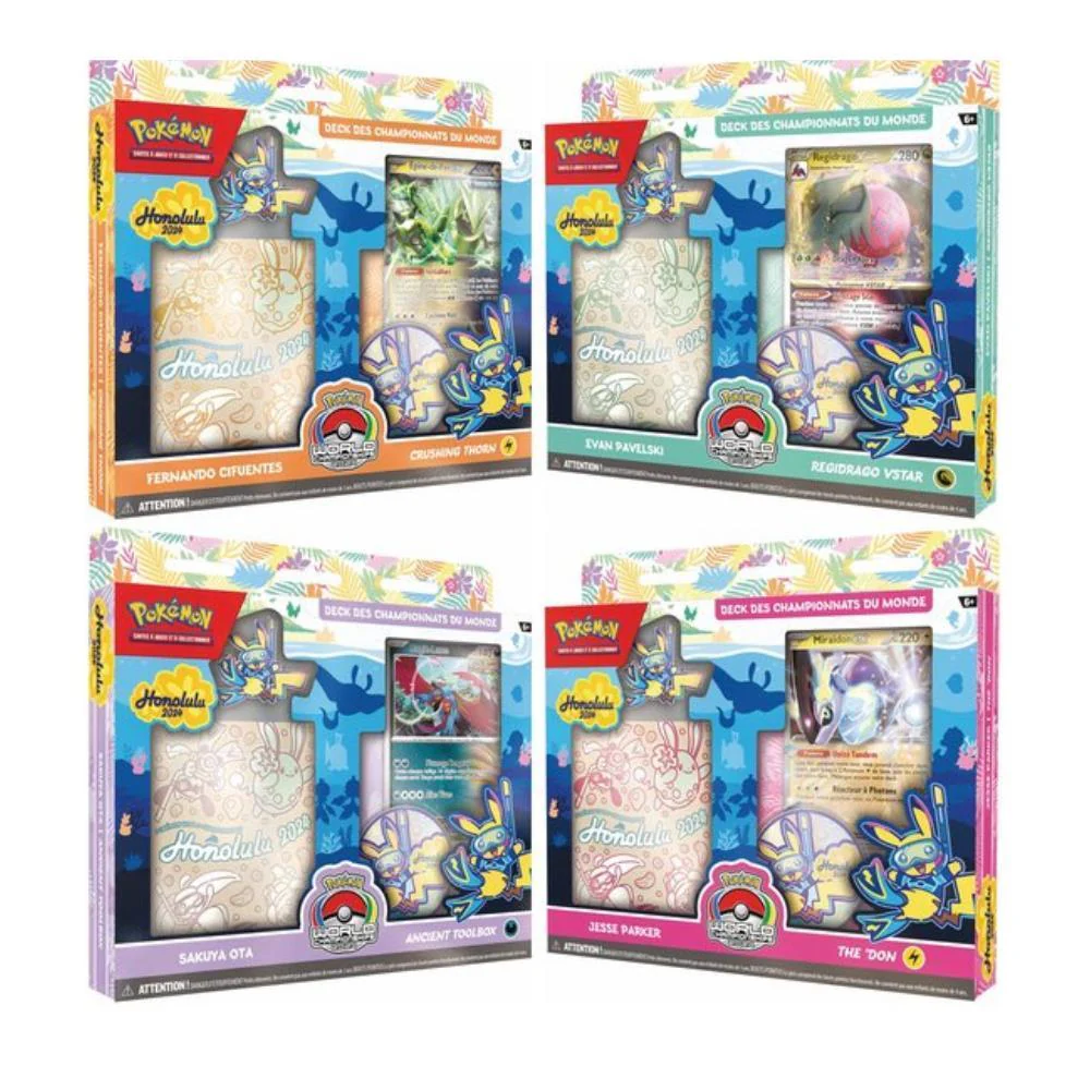 Conjunto Pokémon Championship Deck (em Francês)