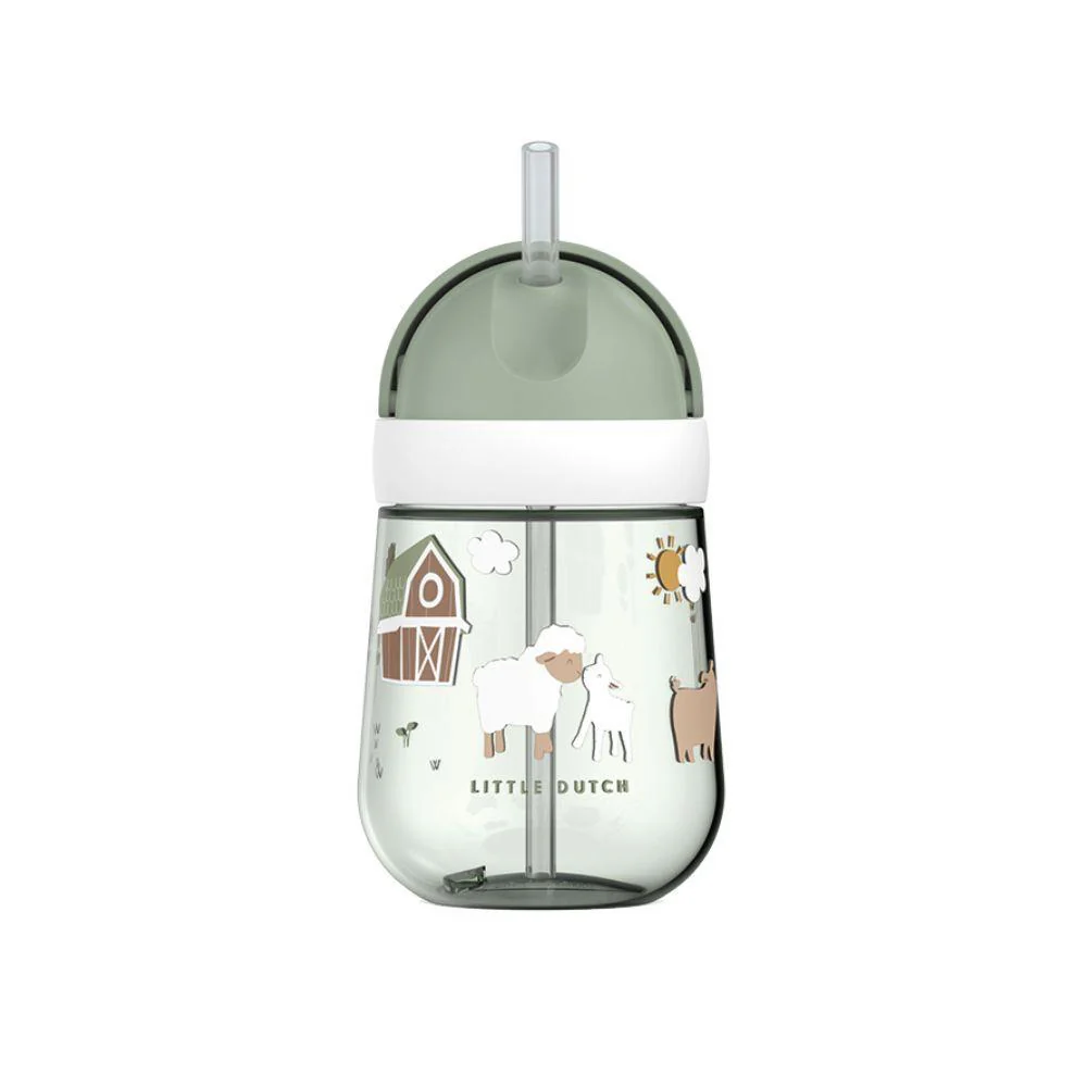 Copo com Palhinha Little Farm 300 ml