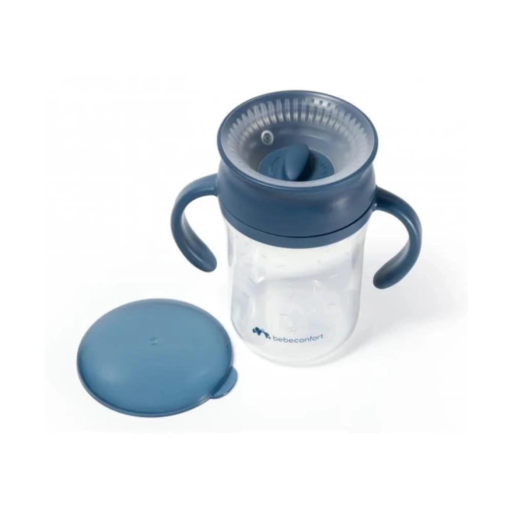 Copo de Transição Bebeconfort 360 Blue 6m+ 280ml - Image 2