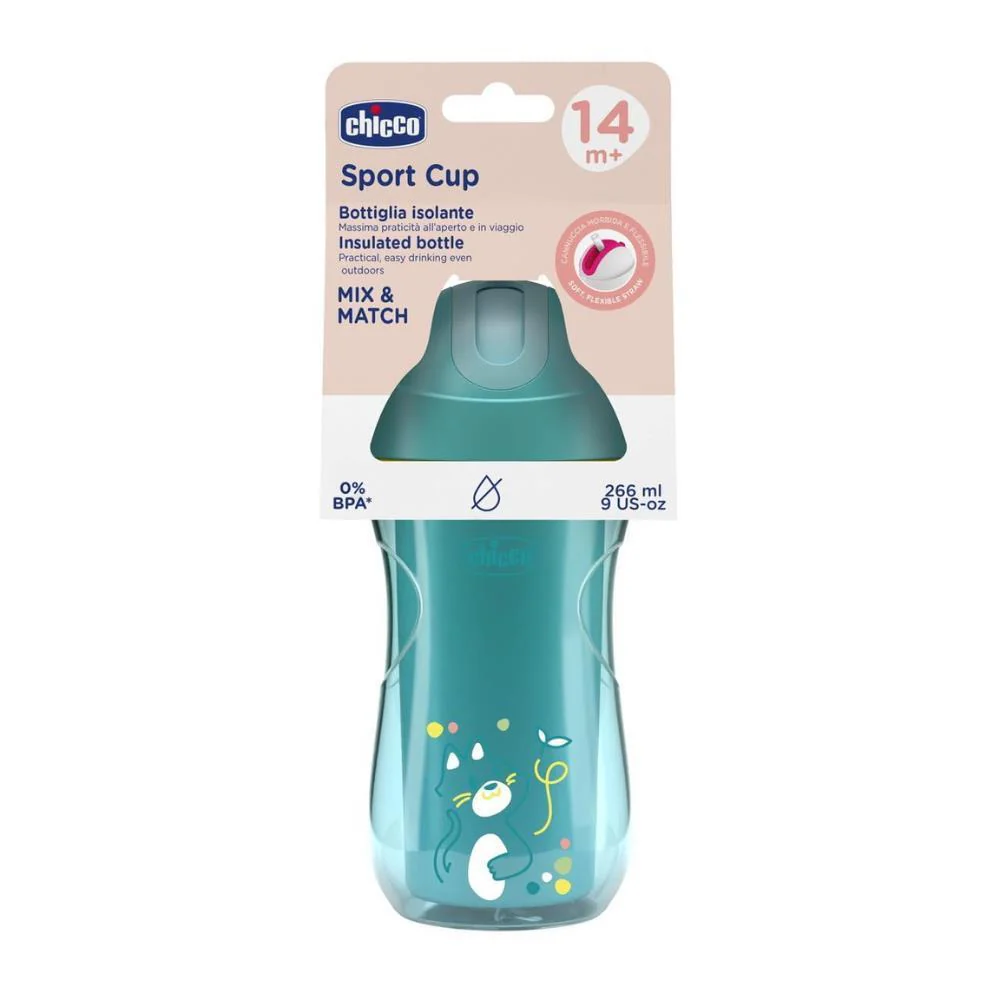Copo Térmico Chicco 14m+ Azul - Image 2