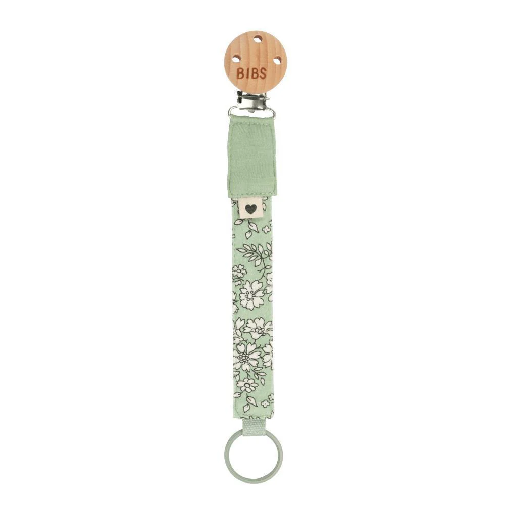 Corrente para Chupeta Bibs Liberty Capel Sage