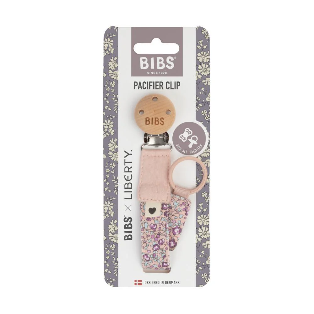 Corrente para Chupeta Bibs Liberty Eloise Blush - Image 2