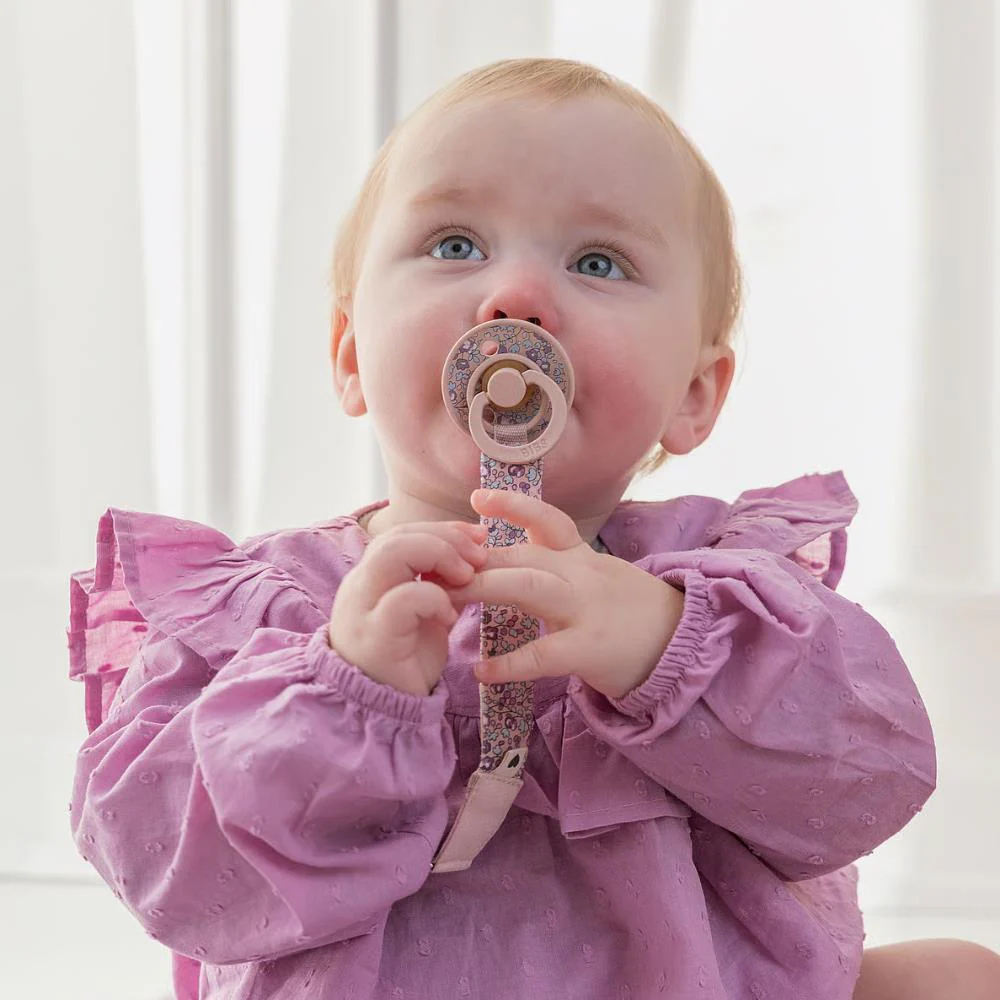 Corrente para Chupeta Bibs Liberty Eloise Blush - Image 3