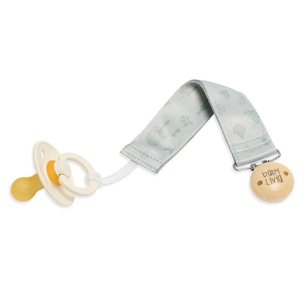 Corrente para Chupeta em Tecido Baby Livia Snow White