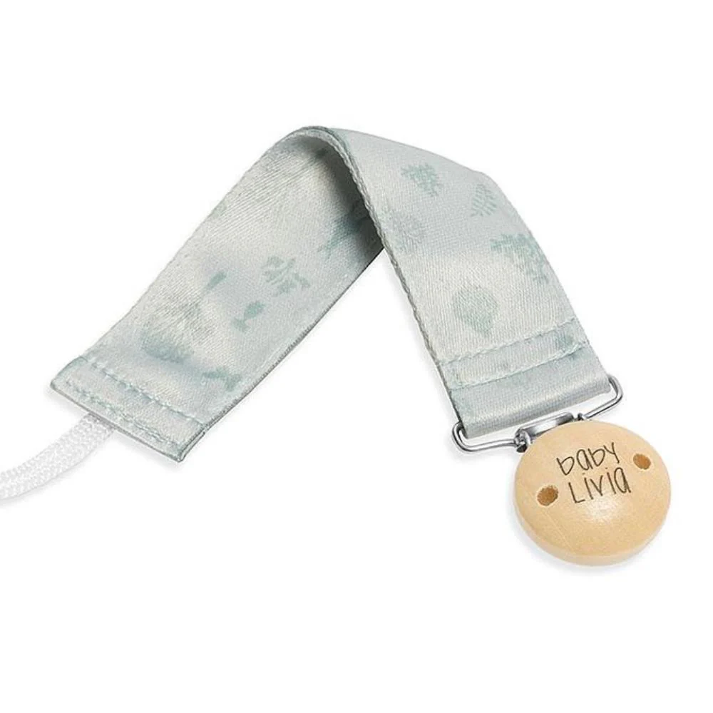Corrente para Chupeta em Tecido Baby Livia Snow White - Image 2