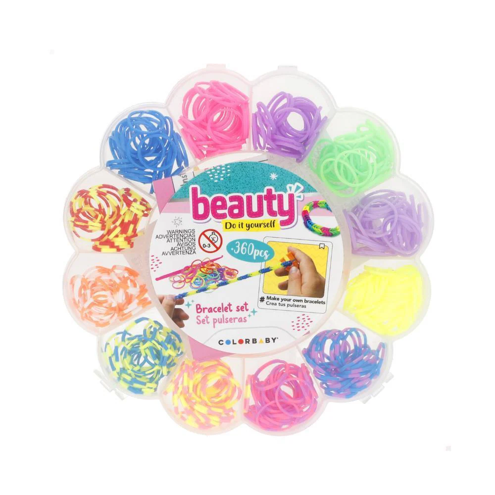 Cria as Tuas Pulseiras com Elásticos Beauty Flor