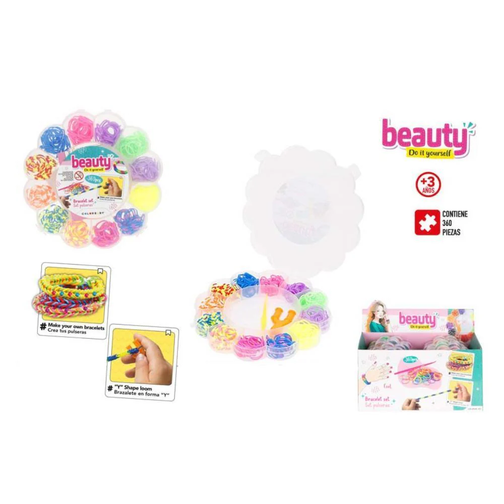 Cria as Tuas Pulseiras com Elásticos Beauty Flor - Image 4