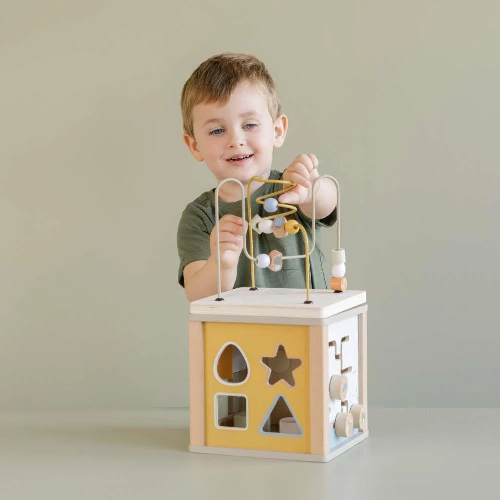 Cubo de Atividades em Madeira Little Goose - Image 3