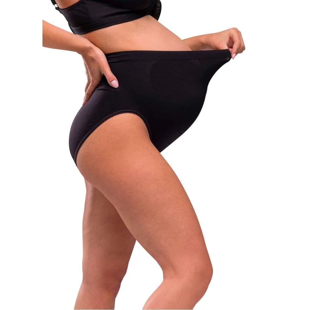 Cuecas de Suporte de Gravidez Carriwell Preto S - Image 2
