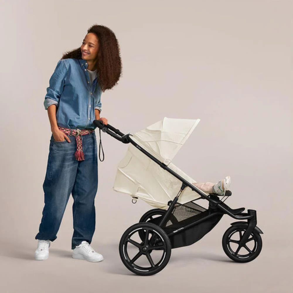 Carrinho Cybex Avi Spin BLK Almond Beige - Image 15
