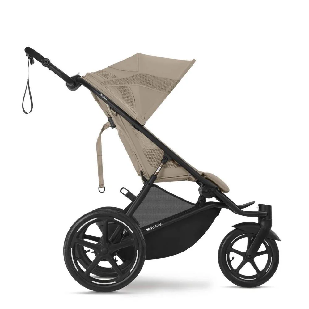 Carrinho Cybex Avi Spin BLK Almond Beige - Image 3