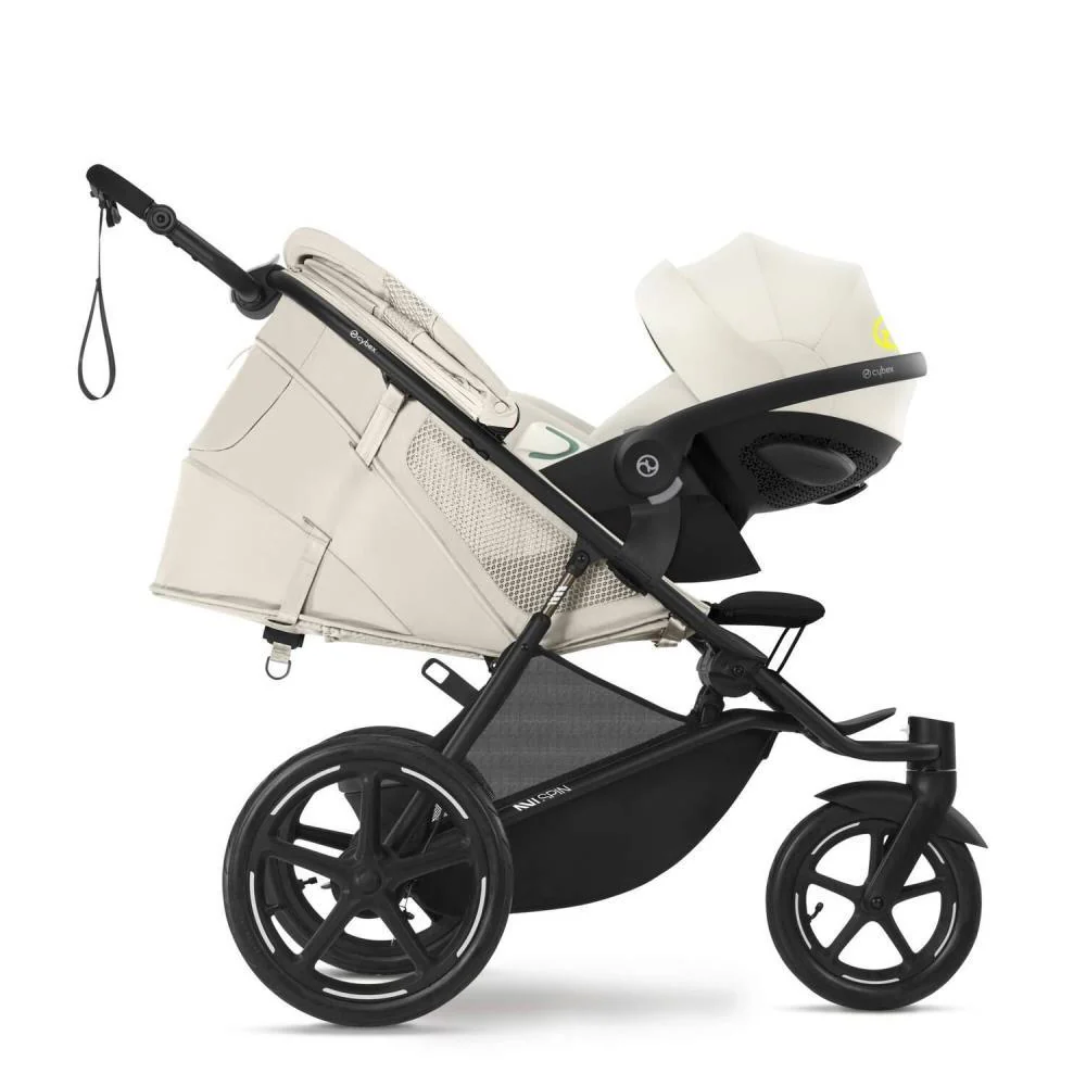 Carrinho Cybex Avi Spin BLK Seashell Beige - Image 7