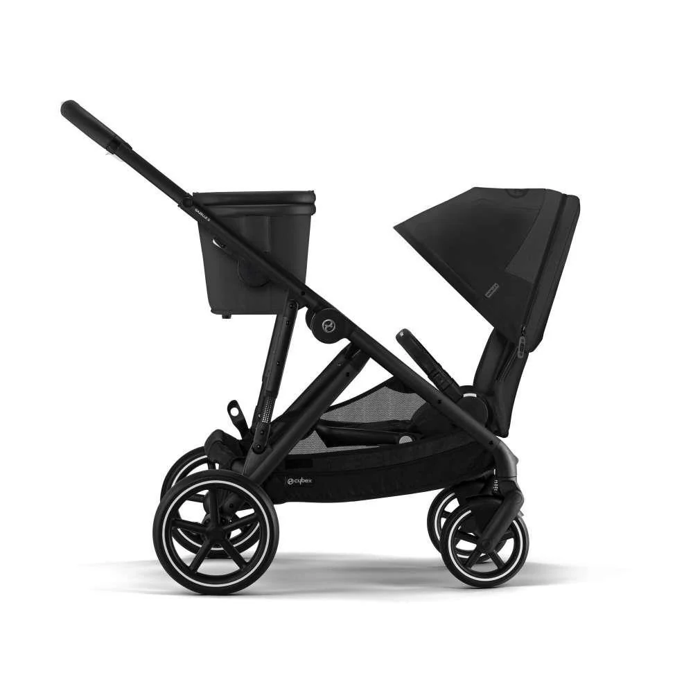 Carrinho Cybex Gazelle S BLK Moon Black - Chassis Preto - Image 4