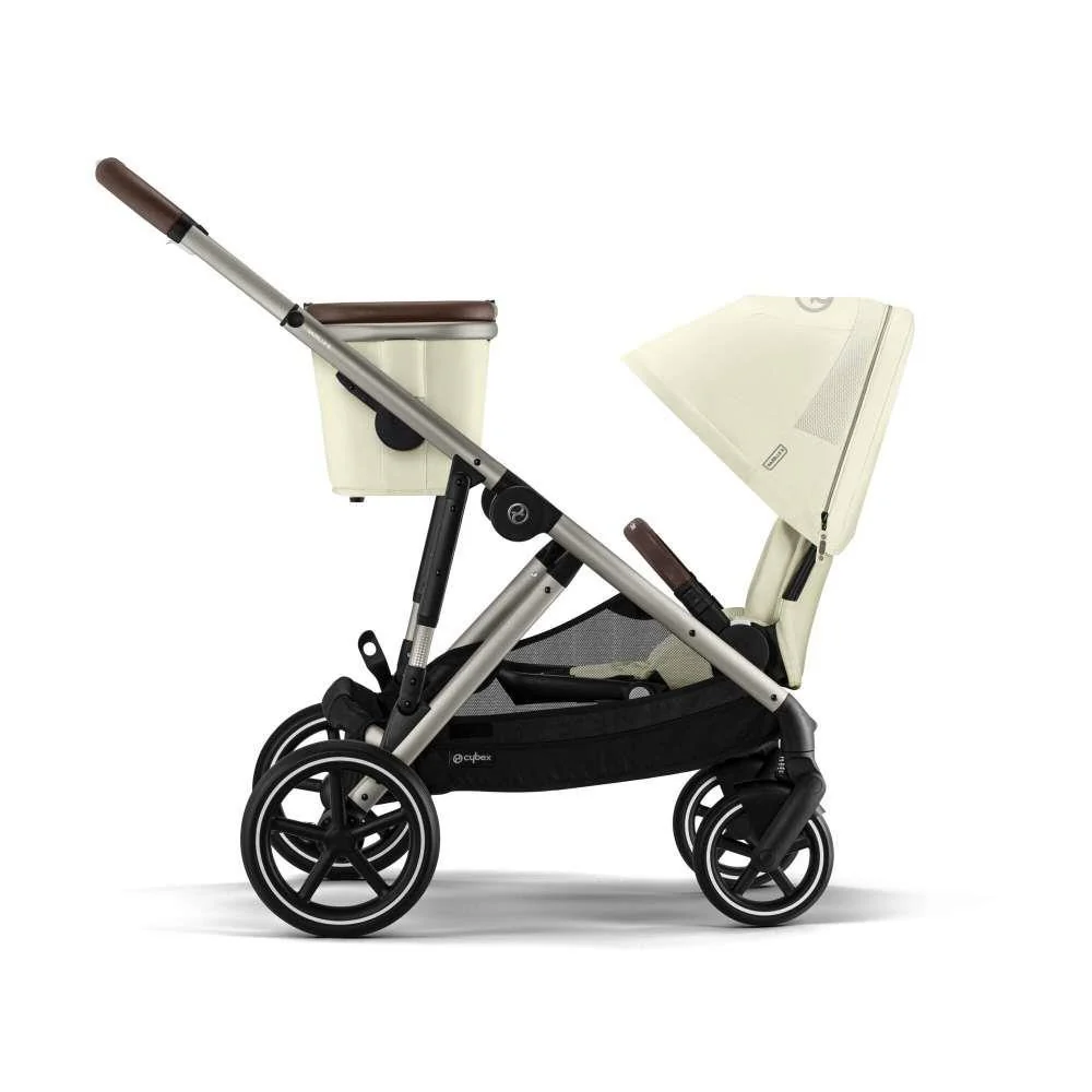 Carrinho Cybex Gazelle S TPE Seashell Beige - Chassis Taupe - Image 3