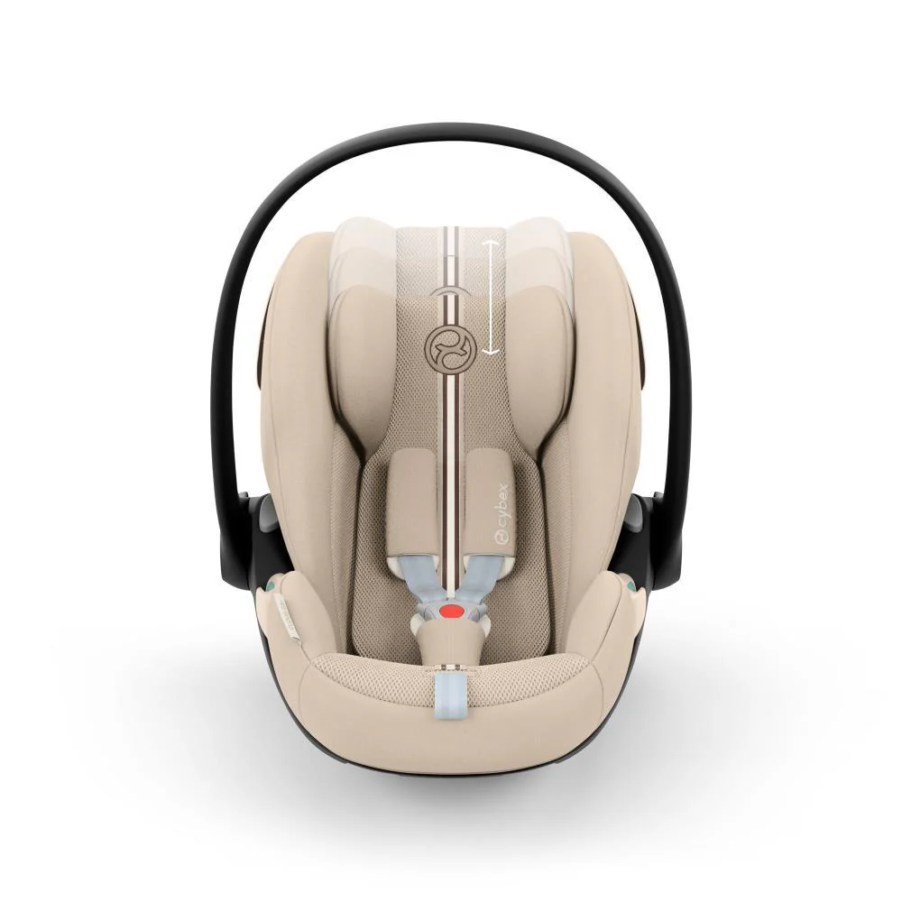 Cybex Cloud G3 Plus Almond Beige 40-87cm - Image 4
