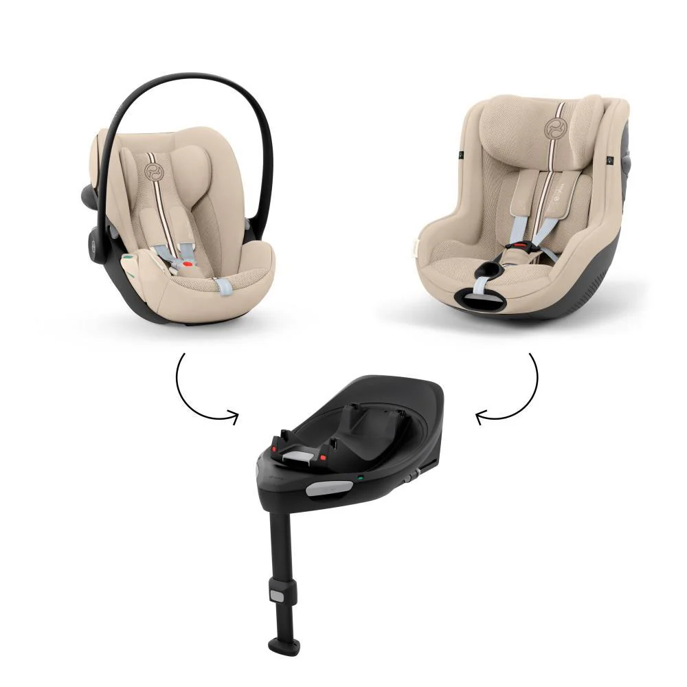 Cybex Cloud G3 Plus Almond Beige 40-87cm - Image 7
