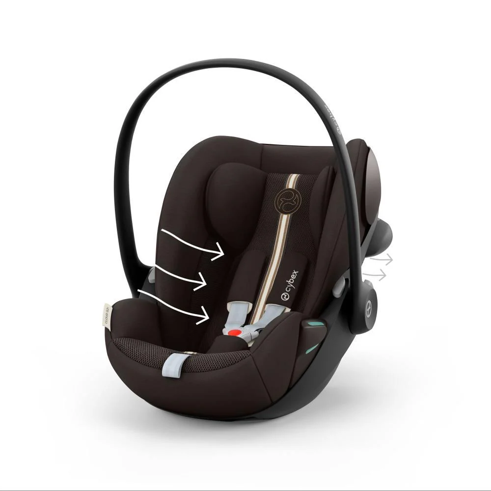 Cybex Cloud G3 Plus Chocolate Brown 40-87cm - Image 3