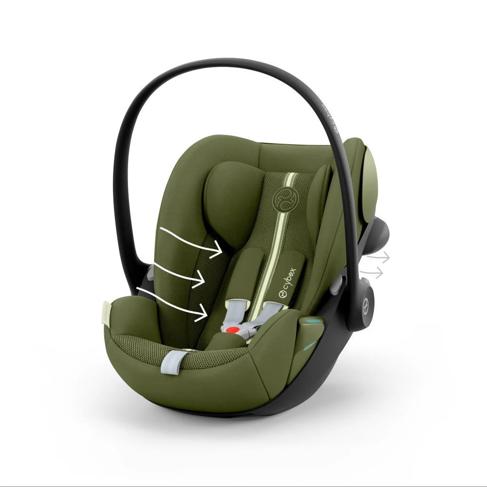 Cybex Cloud G3 Plus Moss Green 40-87cm - Image 3
