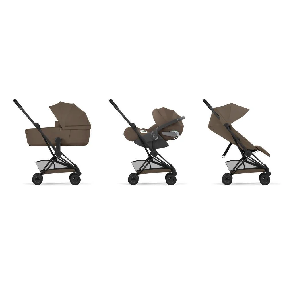 Cybex Platinum Coya Comfort Matt Black Coconut Brown - Image 10