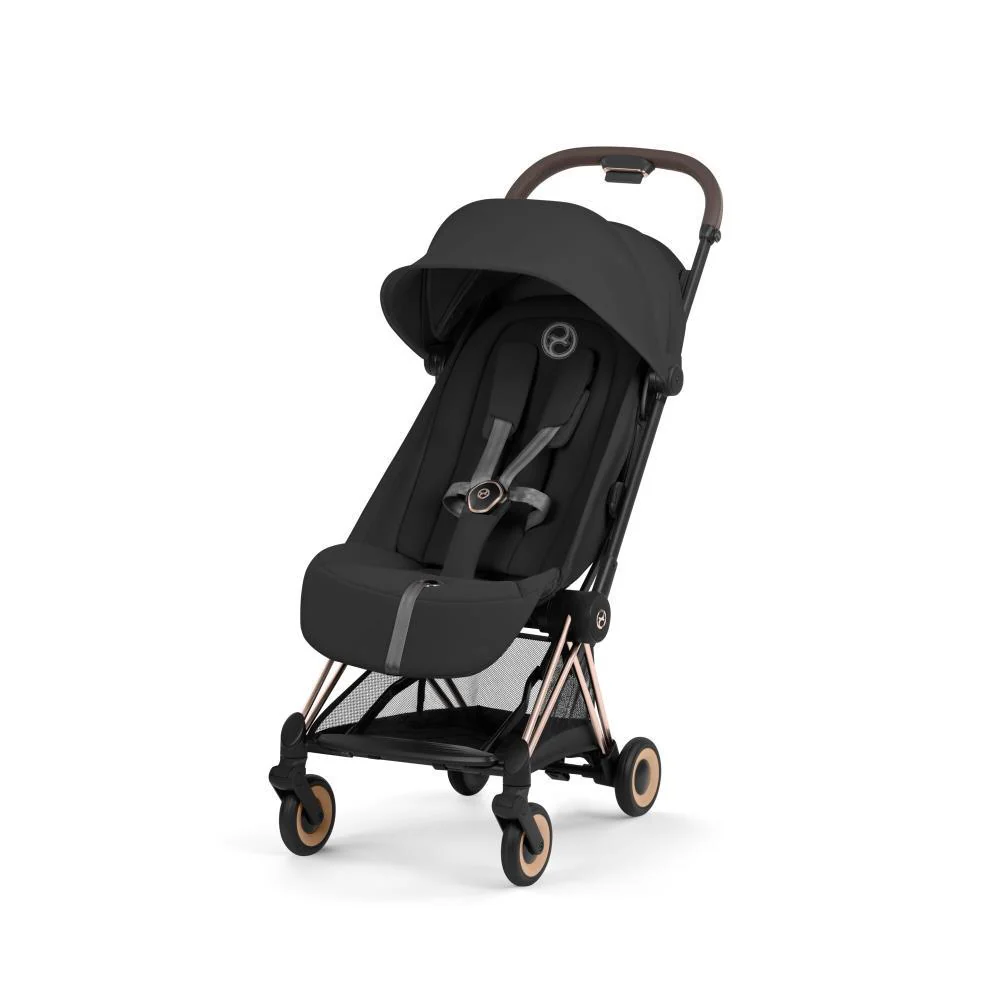 Cybex Platinum Coya Comfort Rosegold Sepia Black - Image 3