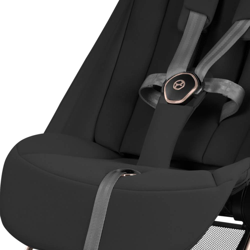 Cybex Platinum Coya Comfort Rosegold Sepia Black - Image 6