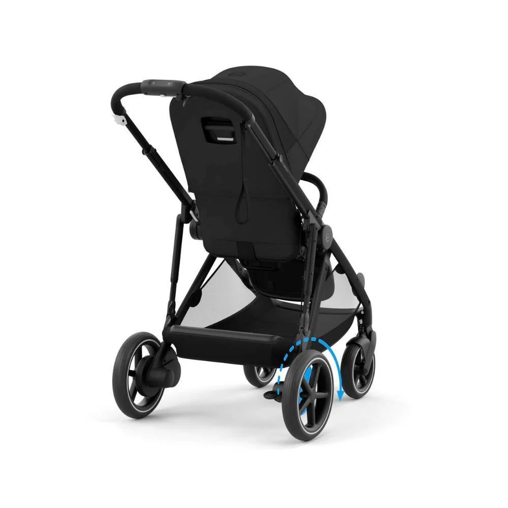 Carrinho Cybex e-Gazelle S BLK Moon Black - Chassis Preto - Image 3