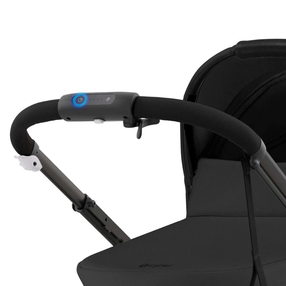 Carrinho Cybex e-Gazelle S BLK Moon Black - Chassis Preto - Image 8