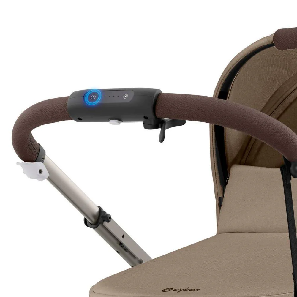 Carrinho Cybex e-Gazelle S TPE Almond Beige - Chassis Taupe - Image 8