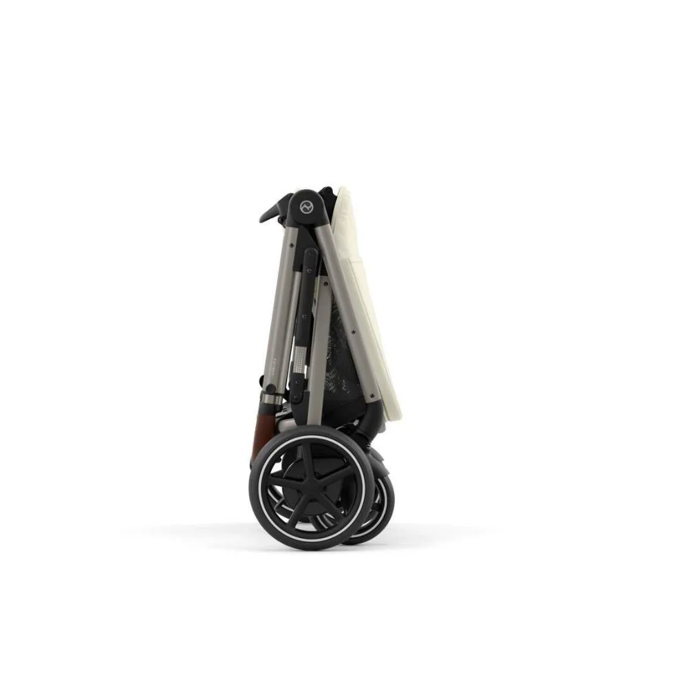 Carrinho Cybex e-Gazelle S TPE Seashell Beige - Chassis Taupe - Image 9