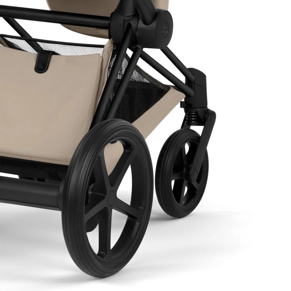 Cybex Platinum e-Priam Comfort Matt Black Cozy Beige - Image 9
