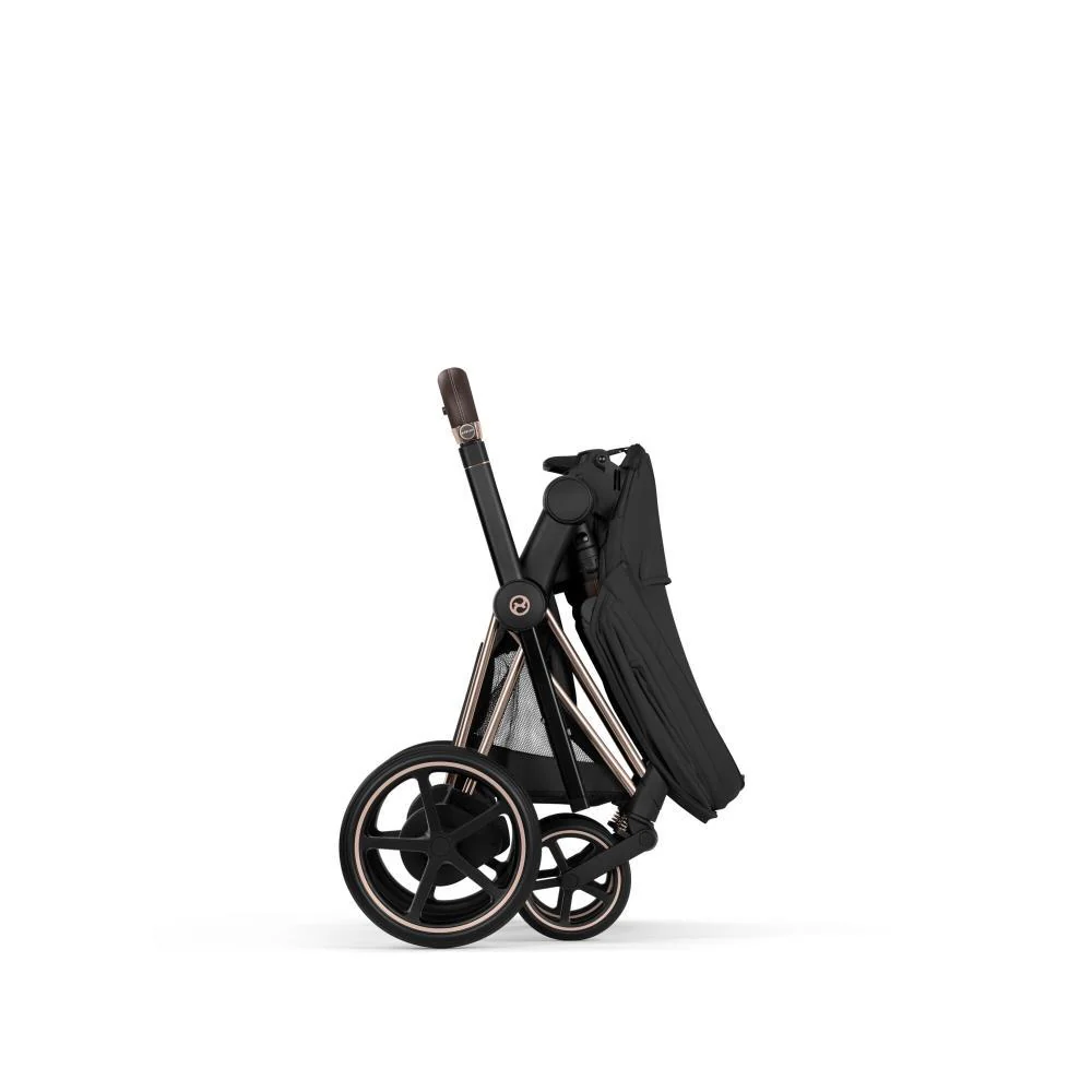 Cybex Platinum e-Priam Comfort Rosegold Sepia Black - Image 7