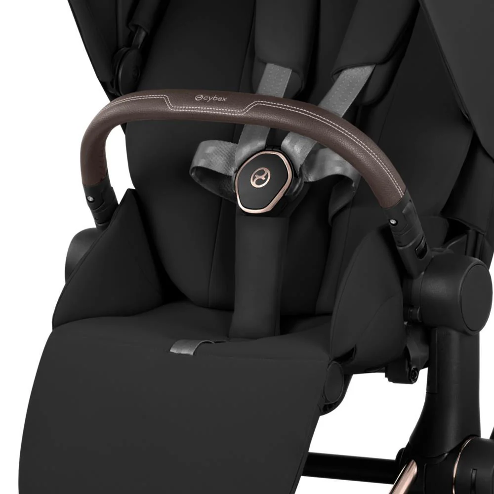 Cybex Platinum e-Priam Comfort Rosegold Sepia Black - Image 8