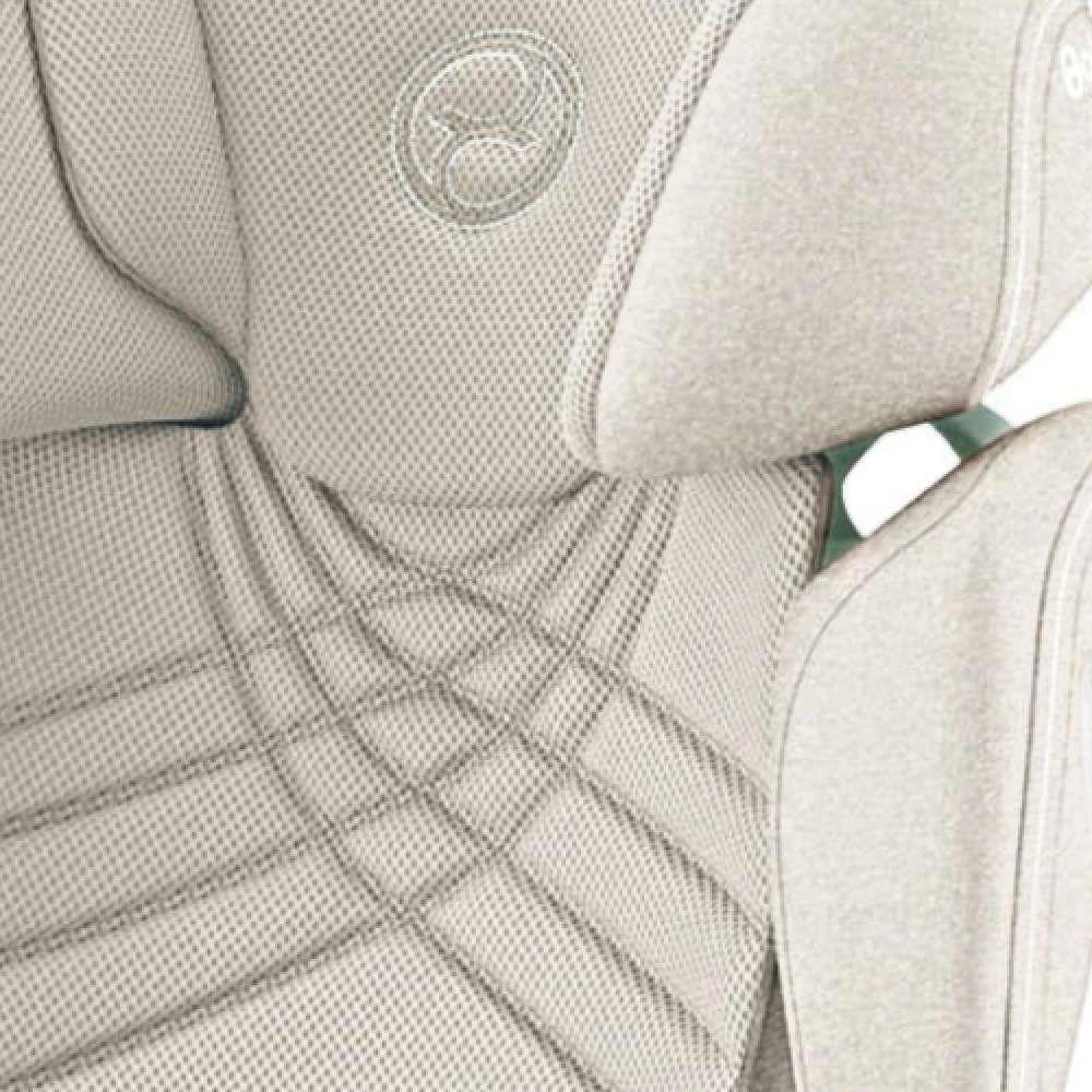 Cybex Platinum Solution T i-Fix Plus Platinum White 100-150 cm - Image 2