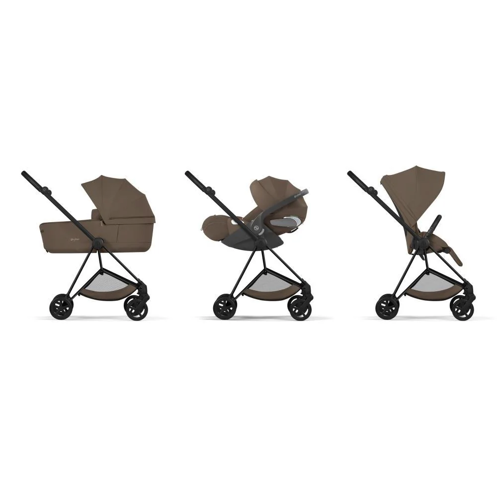 Cybex Platinum Mios Comfort Matt Black Coconut Brown - Image 13