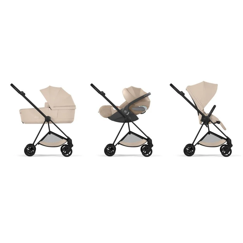 Cybex Platinum Mios Comfort Matt Black Cozy Beige - Image 13