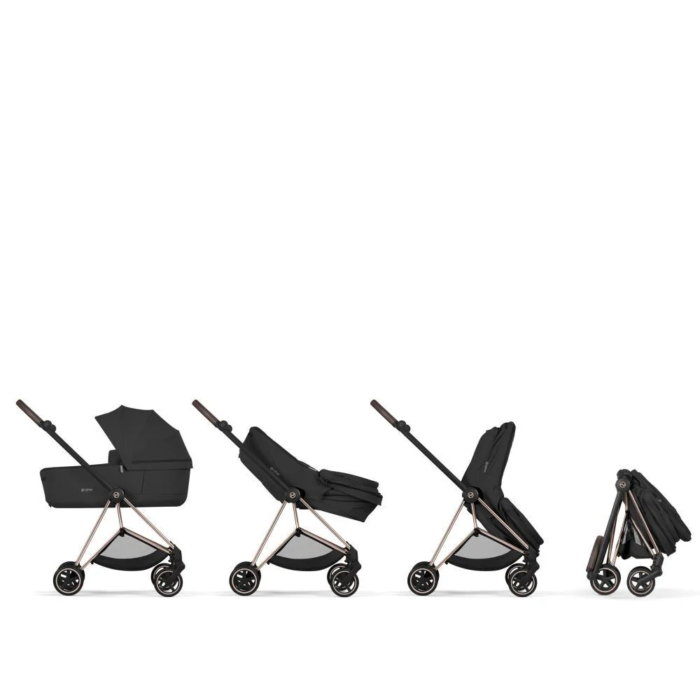 Cybex Platinum Mios Comfort Matt Black Cozy Beige - Image 2