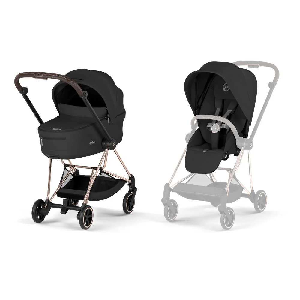 Cybex Platinum Mios Comfort Rosegold Sepia Black