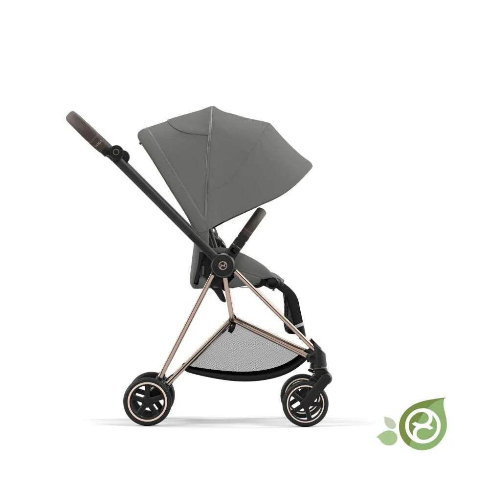 Pack de Tecidos Conscious Collection Pearl Grey para Cybex Platinum Mios (Coleção 2022) - Image 4