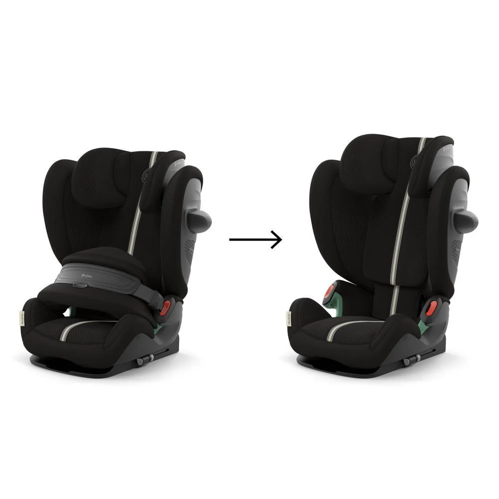 Cybex Pallas G3 Plus Moon Black 76-150 cm - Image 2