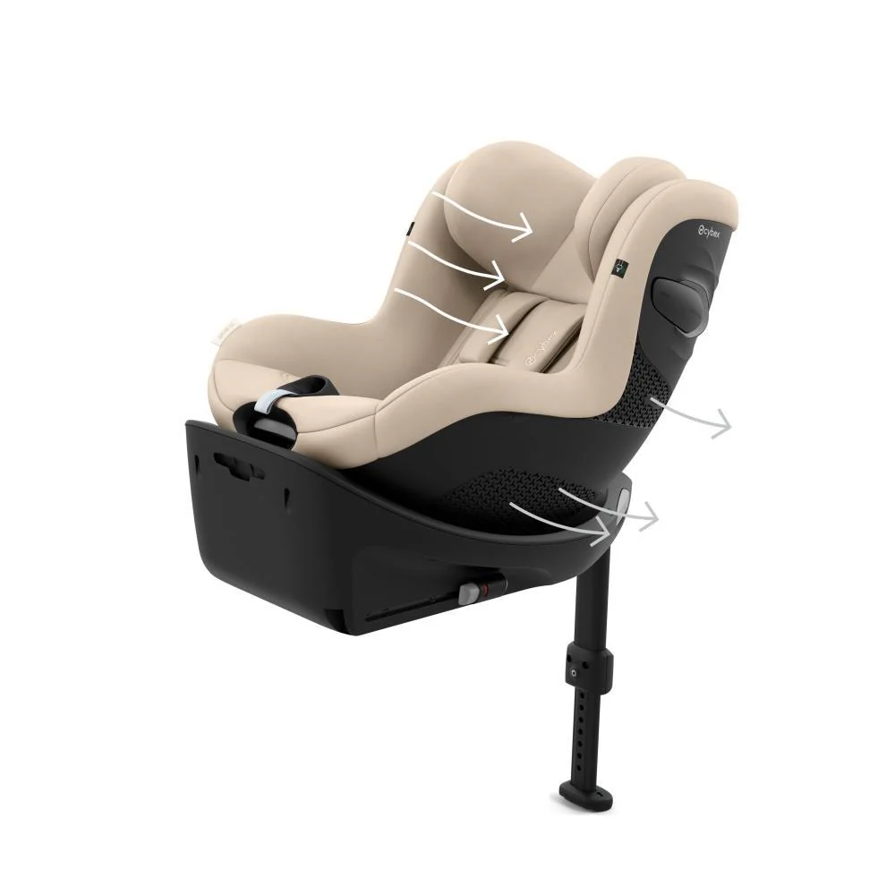 Cybex Sirona G3 Almond Beige 61-105cm - Image 6