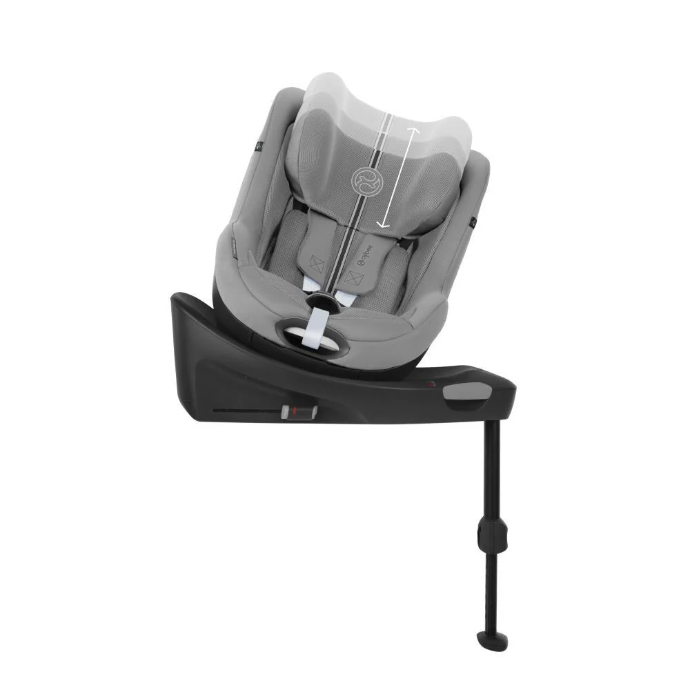 Cybex Sirona Gi Plus i-Size Stone Grey 61-105cm - Image 3